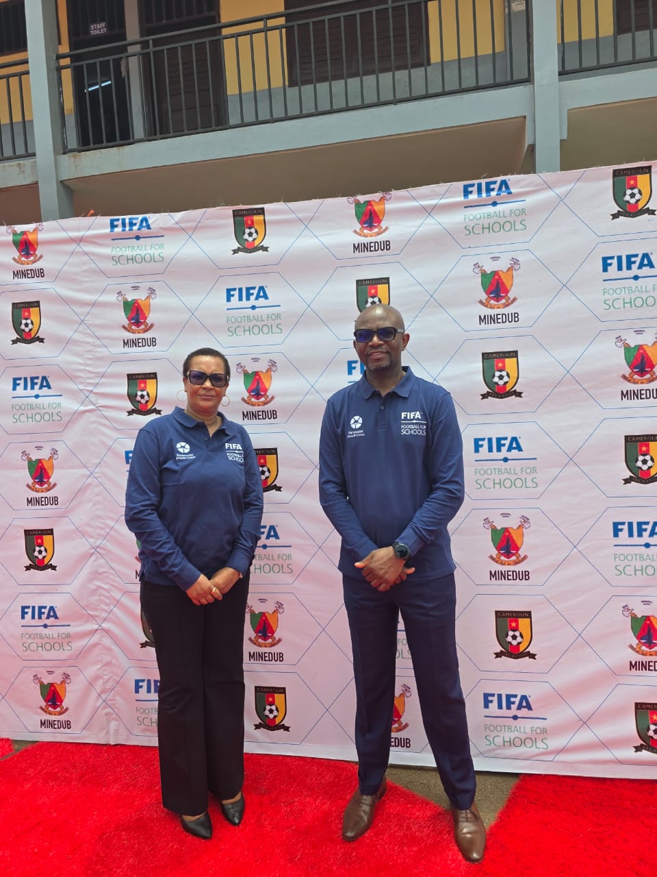 AUSC Joins Launch of FIFA Football for Schools in Cameroon
