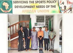 Commissioner for Health, Humanitarian Affairs and Social Development visit to AUSC